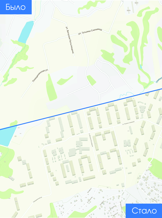 Дома в геоданных Rumap