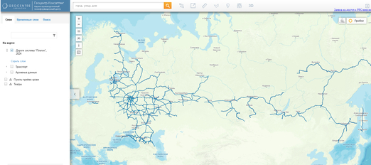 трассы Платон на Rumap.ru 